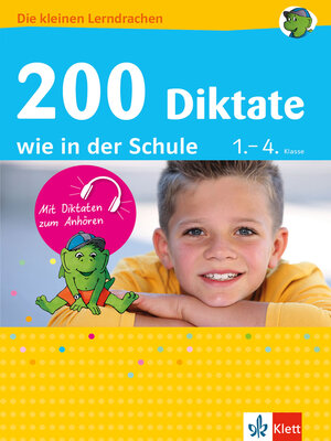 cover image of Klett 200 Diktate wie in der Schule